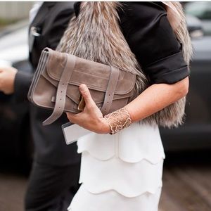 Proenza Schouler ‘PS1’ Pochette - Smoke